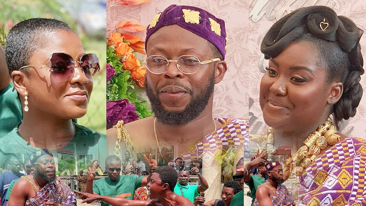 Exclusive: KALYBOS Traditional Wedding, Ahuofe Patri, Dr Osei Kwame Despite, James Garner