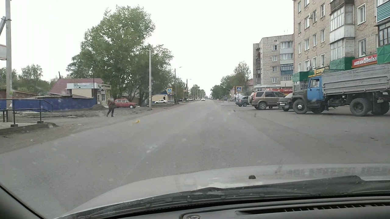 Продолжаем покатушки по Рубцовску. Район Сад-город.