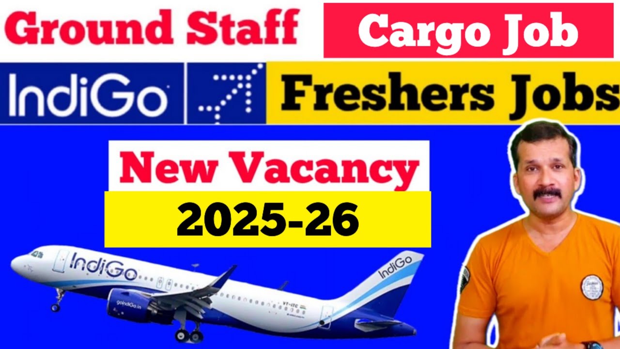 Indigo Airlines Job | Ground Staff Job | Cargo Vacancy | Airline Airport Job | @flyairAcademy