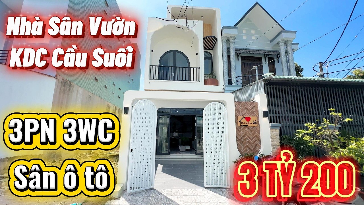 Nhà Sân Vườn Gần Chợ 30/4 • Mặt Tiền Ngọc Hân Công Chúa • Sân Đậu ô tô • 3PN • Giá 3.2 Tỷ