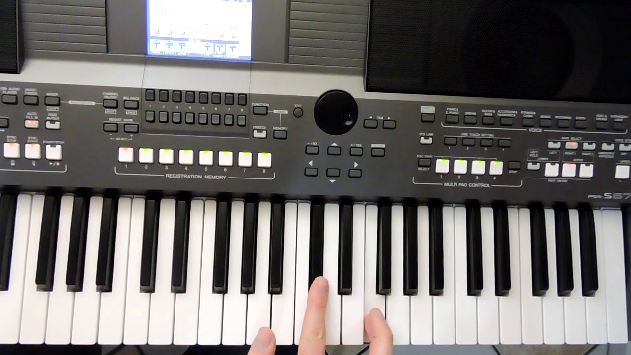 to voltando pra ficar vídeo aula teclado escola de música toque musical Pomerode SC