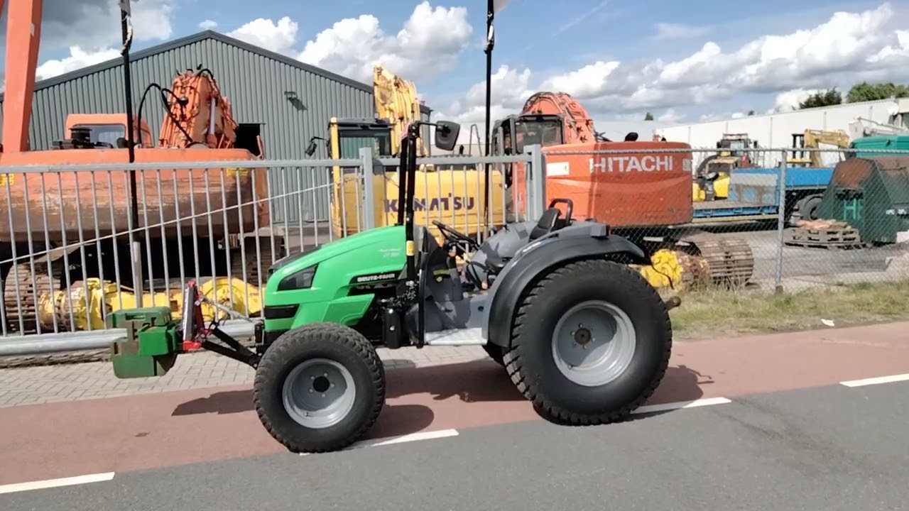 Deutz agrokid 230, bj 2016, 605 uur