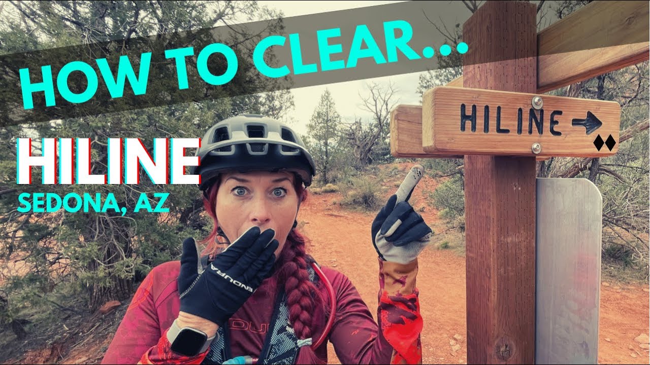 Как пройти трассу HiLine Trail в Седоне, Аризона | Навыки катания на горном велосипеде на трассе ...