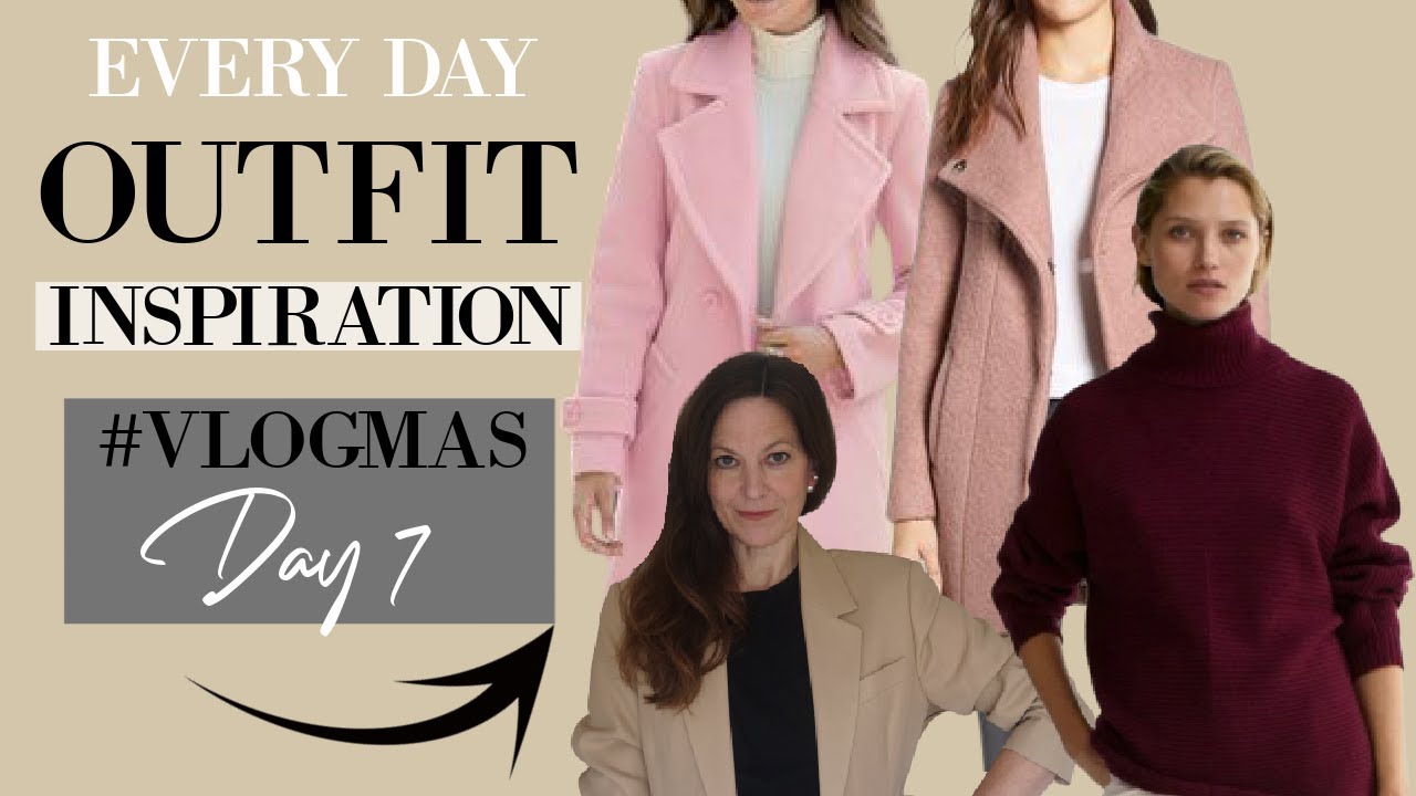 Outfit Inspiration EVERY DAY for OUTFIT Vlogmas #7
