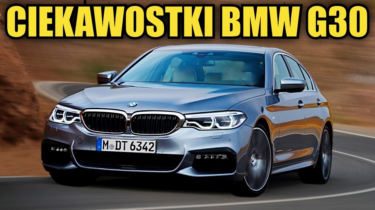 Ciekawostki BMW Seria 5 G30! Fakty o BMW G30😎 Nie znasz wszystkich! | G30, G31, F90, M5