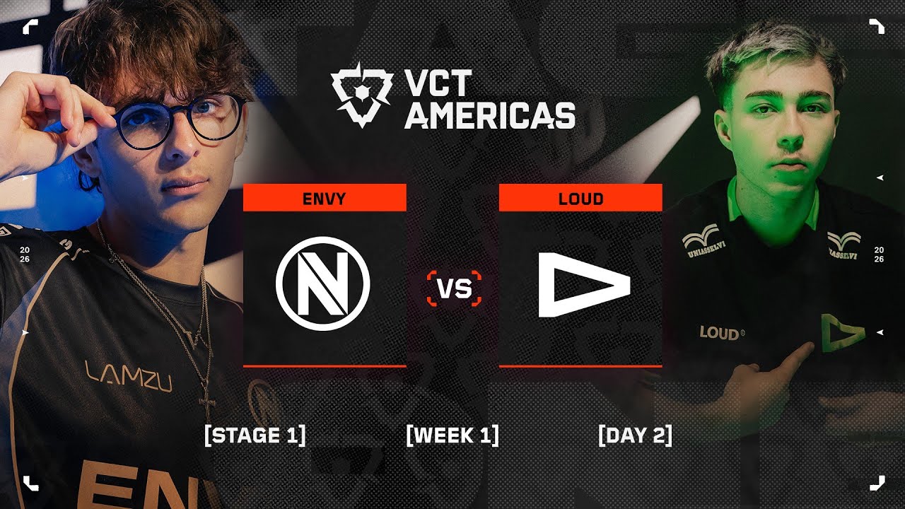 ENVY vs LOUD - VCT Americas Stage 1 - Week 1