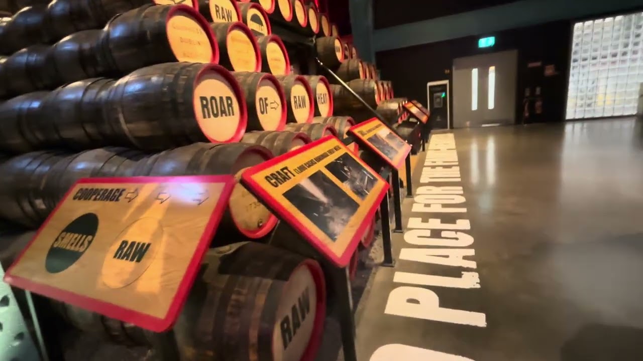 Walk round Guinness in Dublin 