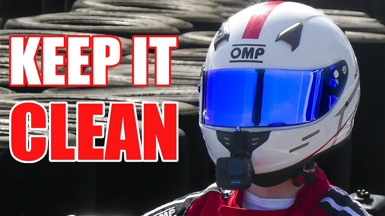 How to take care of your Racing helmet!!