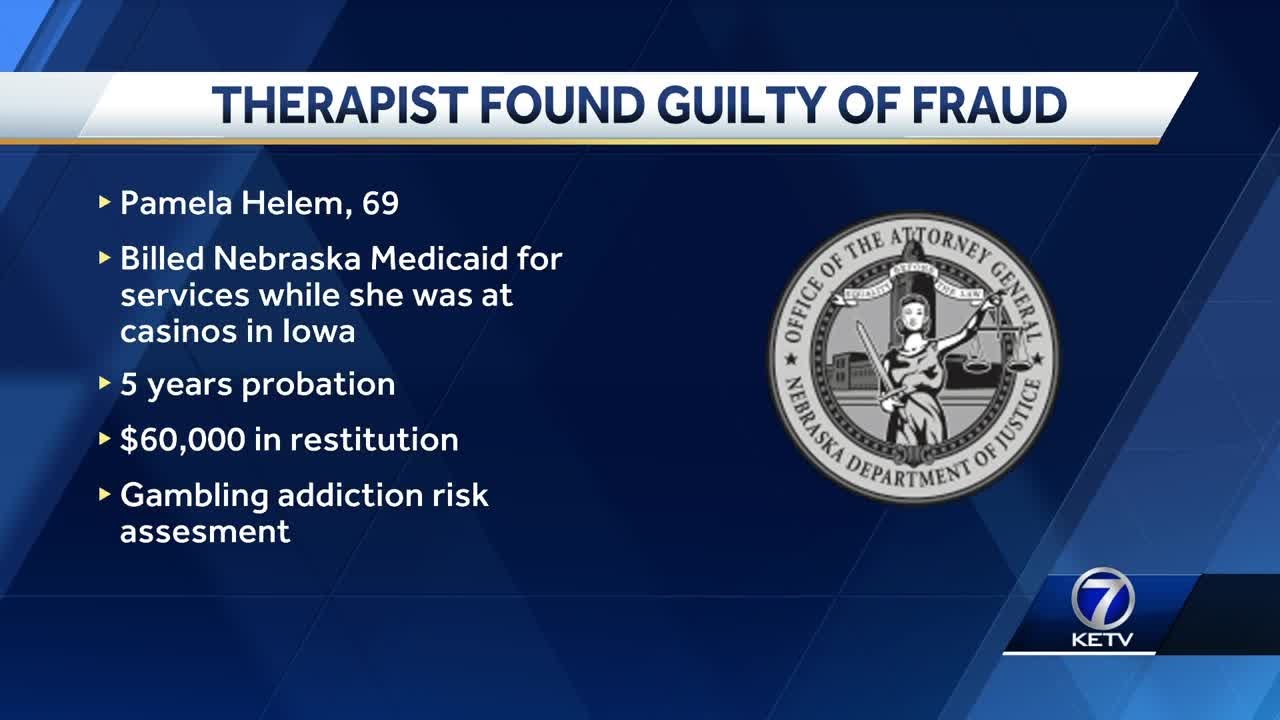Mental health therapist based in Omaha pleads no contest to Medicaid fraud
