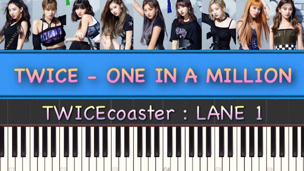 TWICE(트와이스) - ONE IN A MILLION | Piano Cover by ちゃんRINA。