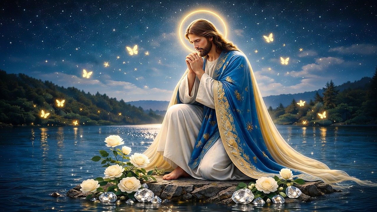 963Hz Divine Healing Music - GOD Fills Your Life With Peace & Love