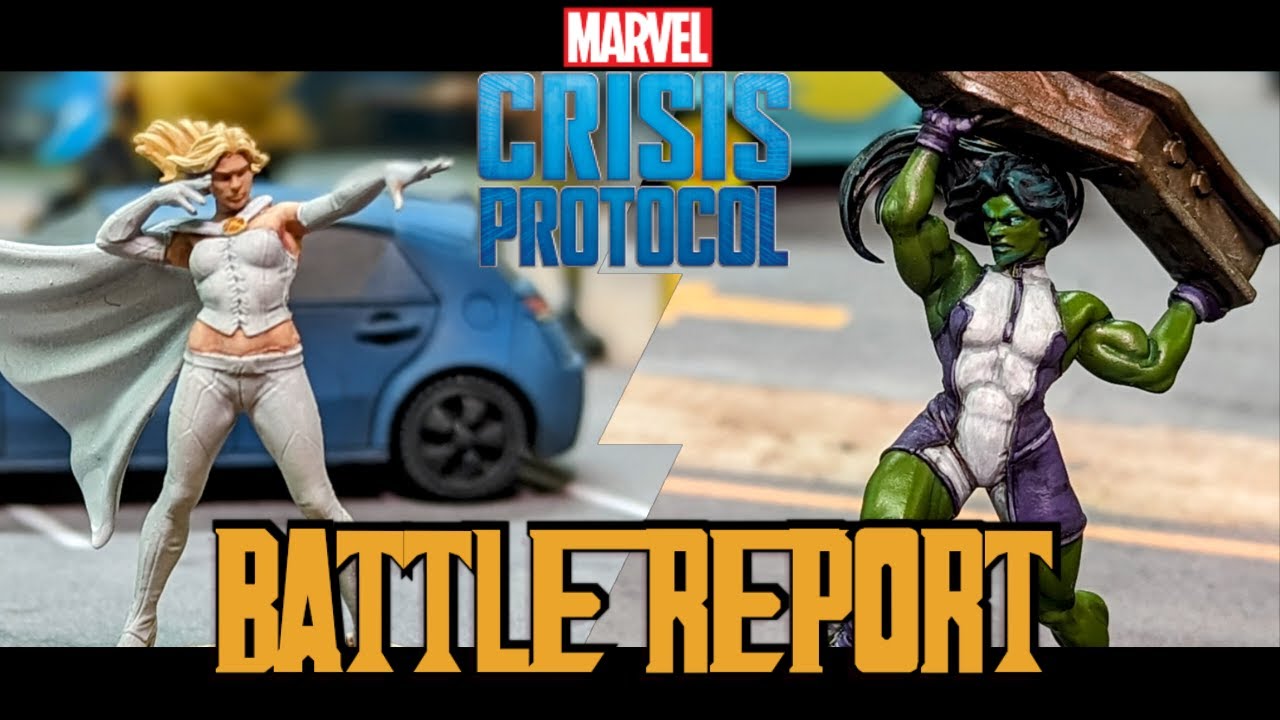 Marvel Crisis Protocol Battle Report Episode 91 - Hellfire Club vs. A-Force 1