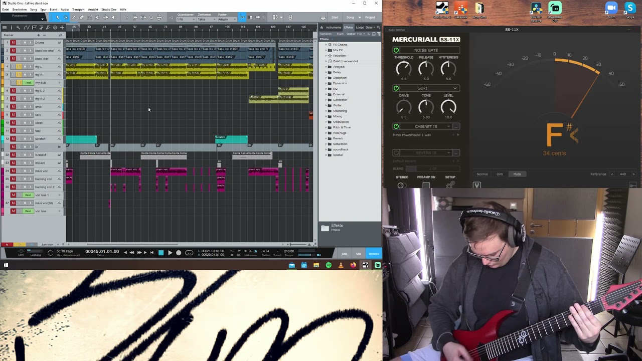 THE STRUGGLE IS REAL!!! recording a new song