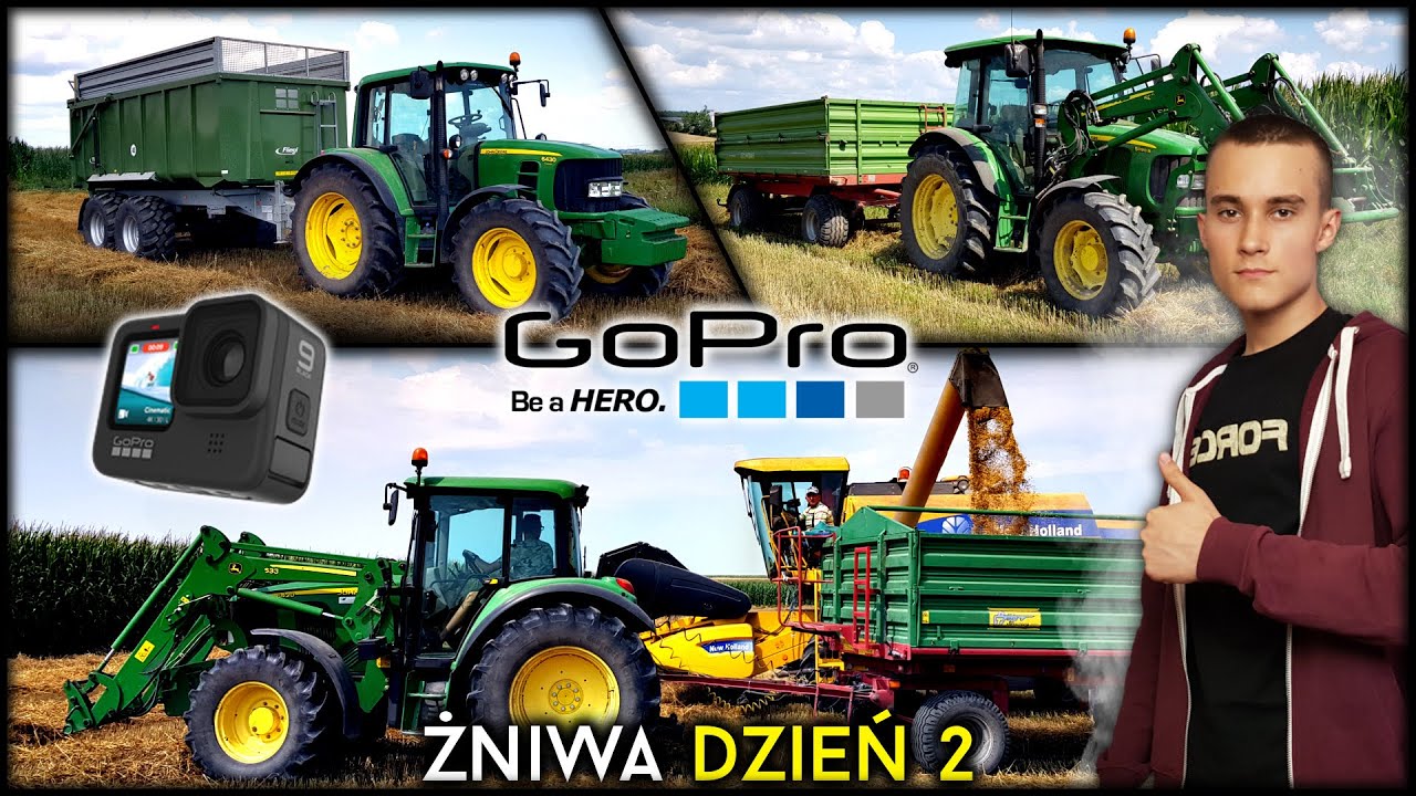 ŻNIWA Dzień 2 - Korzystamy z Pogody - Kosimy Owies ☆ MKVlog [#5]☆
