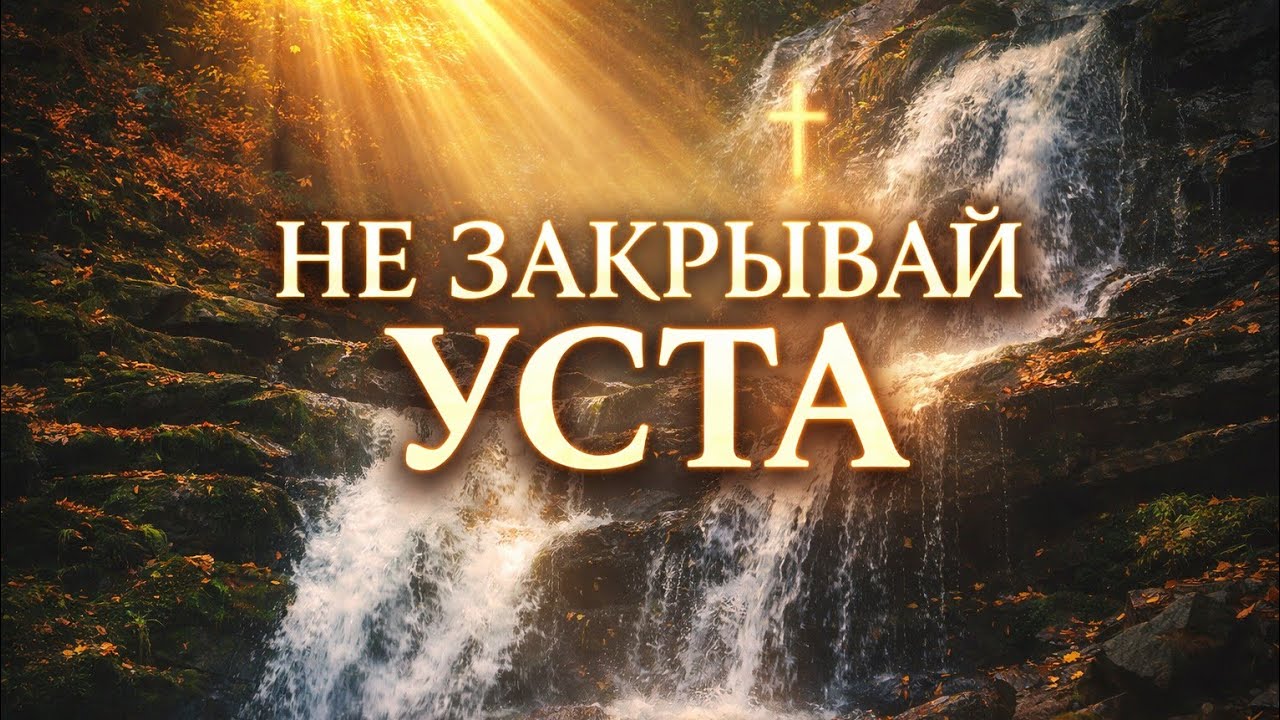 --НЕ ЗАКРЫВАЙ УСТА-- 🎵 OFFICIAL VIDEO-- НОВАЯ ХРИСТИАНСКАЯ ПЕСНЯ 2026