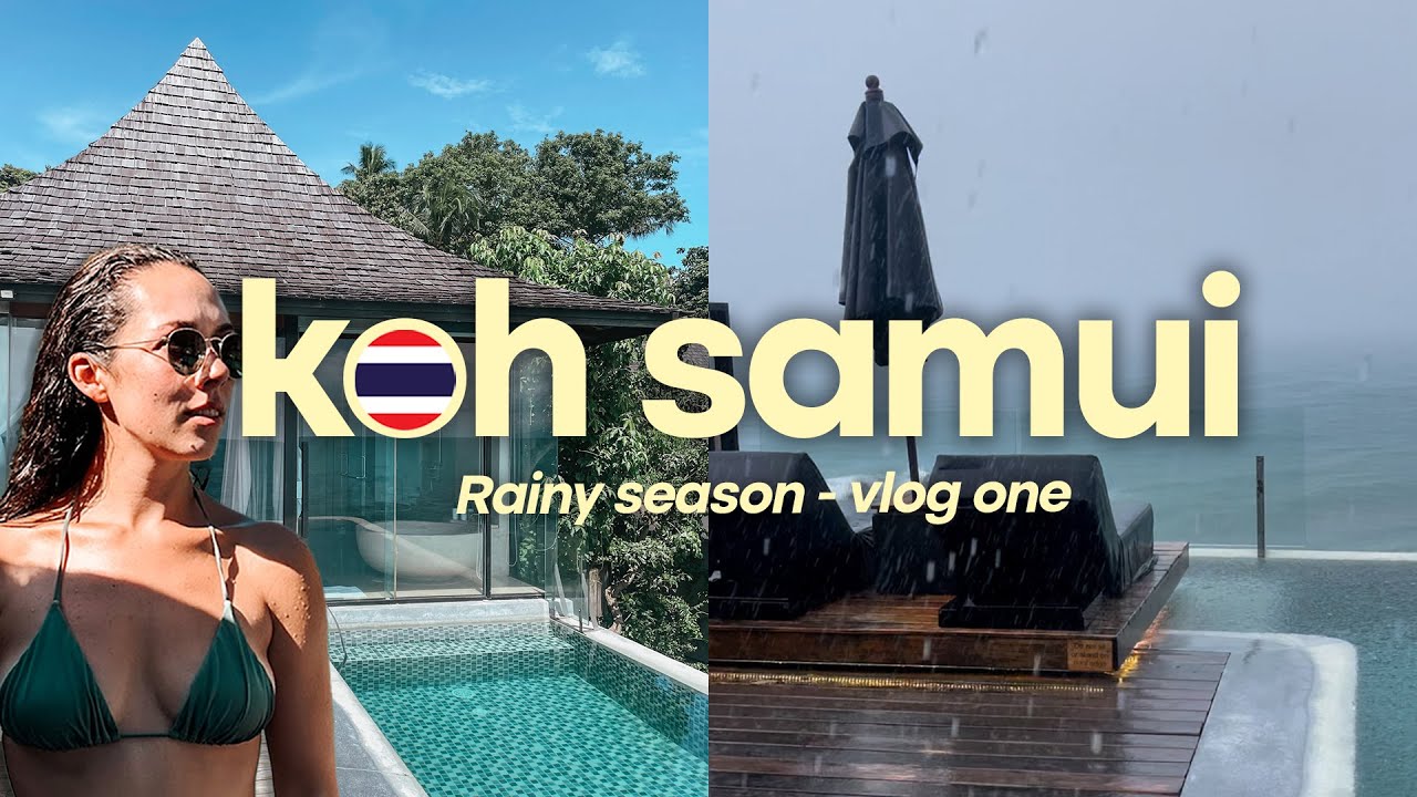 Koh Samui THAILAND - Island for The White Lotus - in the Rainy Season! - Silavadee resort