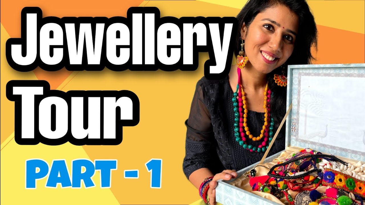 Jewellery Tour | Hand Crafted Jewellery | Handmade Jewellery | Part - 1 |  Poornima Raman