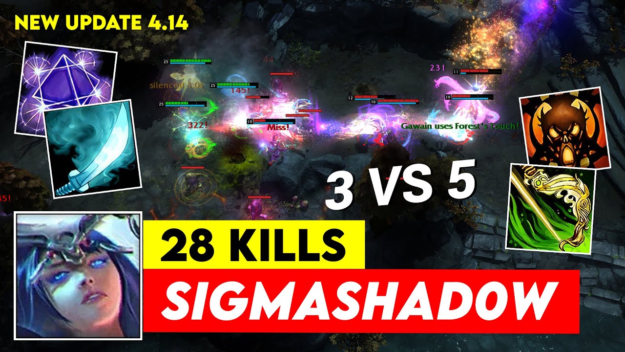 HoN Moon Queen - sigmashad0w 1800+ MMR NM MVP