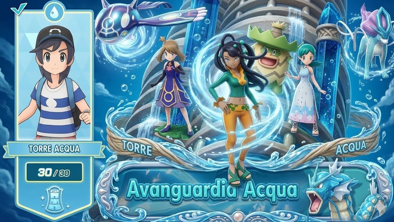 SS Kris - NC May - Dahlia | Floor 30 Water Tower | Pokémon Masters EX 
