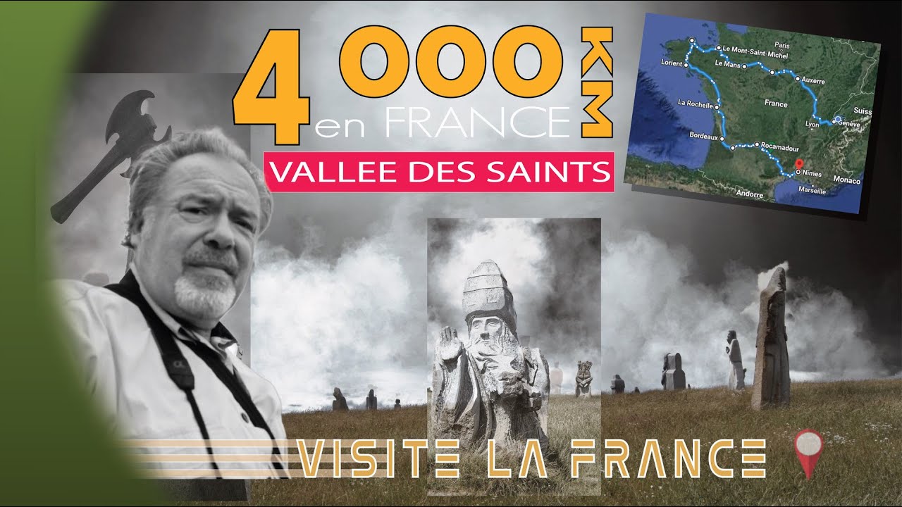 4000 km en France : La vall&eacute;e des saints en Bretagne