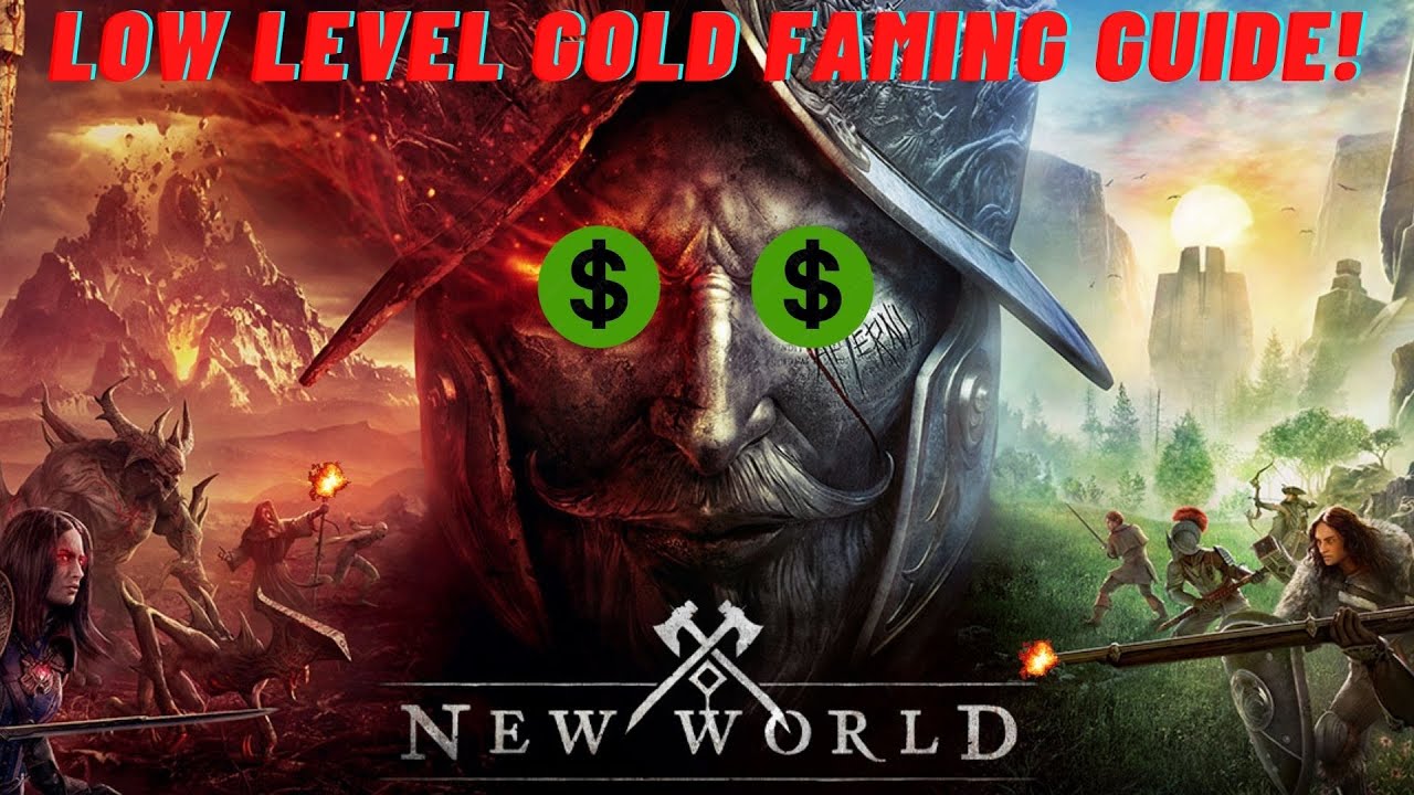 NEW WORLD GOLD FARMING GUIDE | LOW LEVEL GOLD GUIDE | beginner gold guide lvl 1 upwards!
