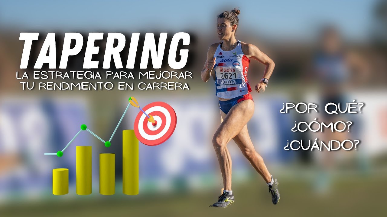 Tapering antes de una carrera 🎯 cómo hacerlo (con ejemplos)