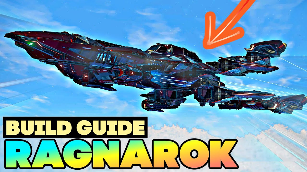 How To Build RAGNAROK FF8 Ship Corvette - Breach Update No Man’s Sky