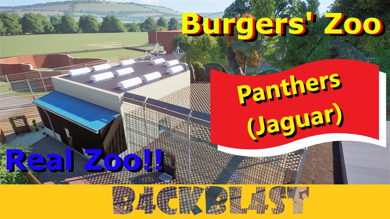 Royal Burgers' Zoo - Panthers Enclosure (Jaguar)