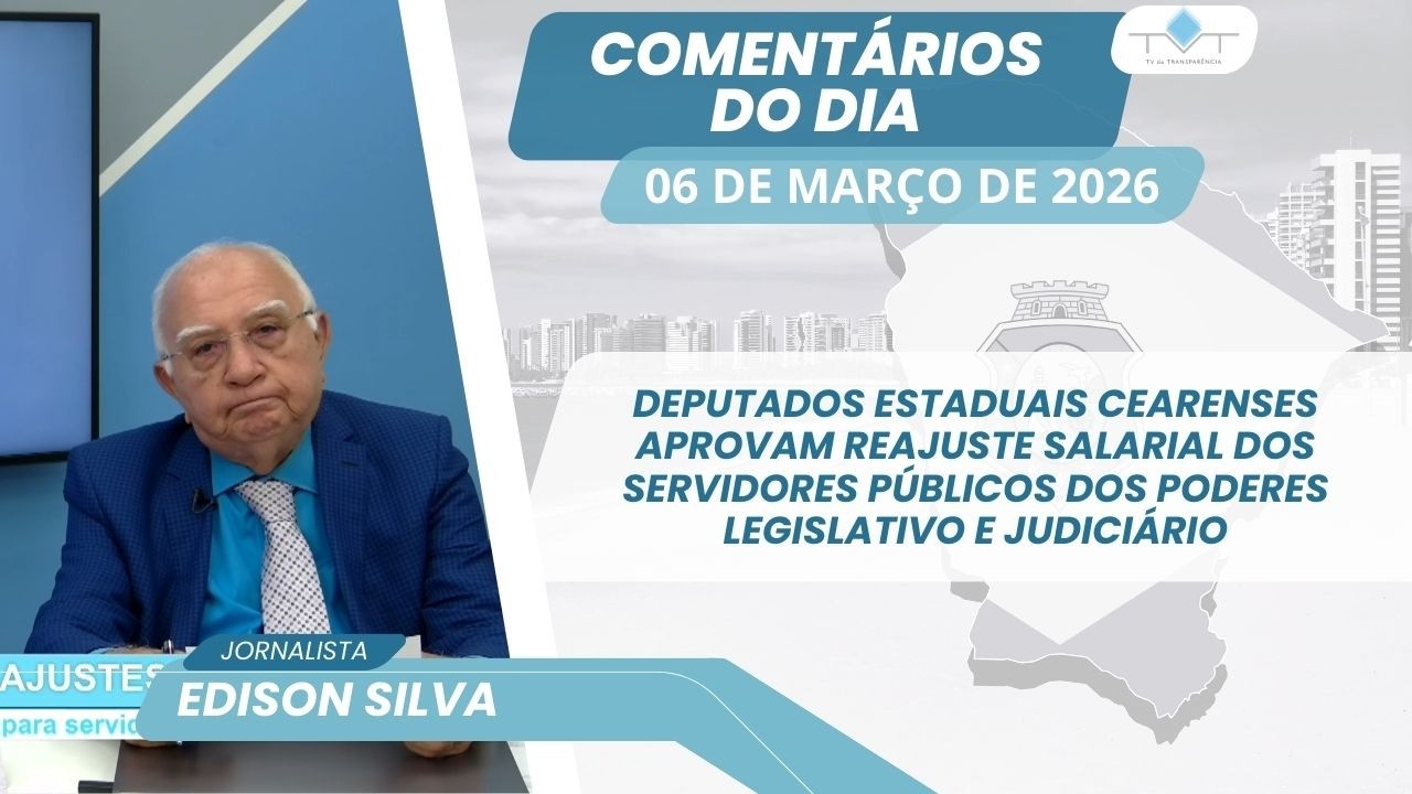 ASSEMBLEIA APROVA REAJUSTE SALARIAL PARA SERVIDORES CEARENSES.