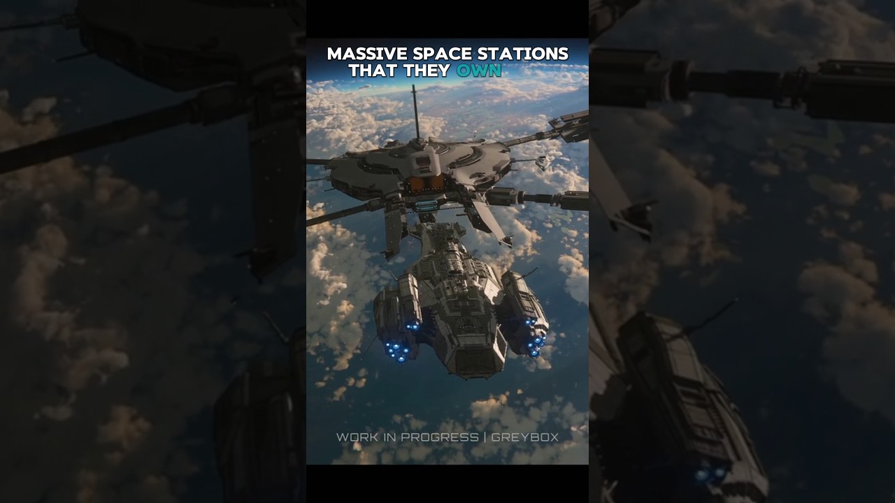 Player Built Space Stations in Star Citizen Look INSANE!! #starcitizen #citizencon #squadron42