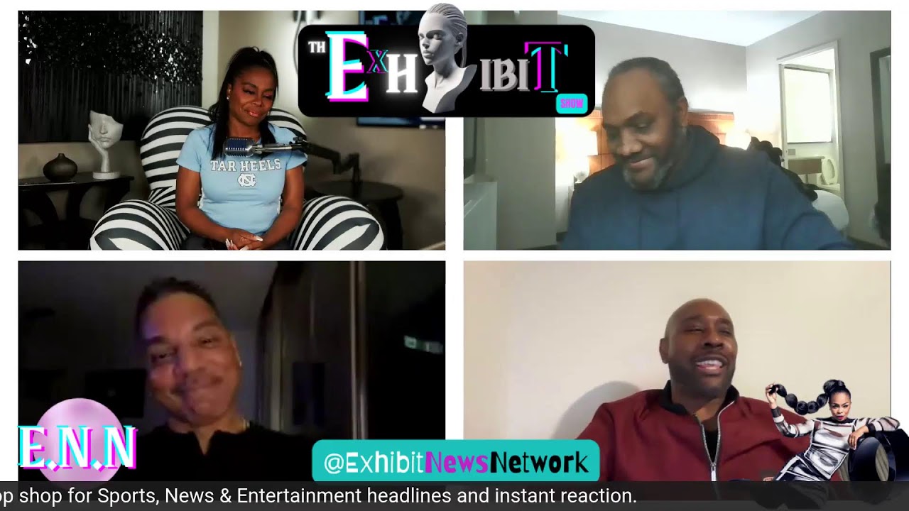 EXHIBIT LIVE:  #Eagles fan Morris Chestnut, Giants fan Rich Dollaz & Cowboys reporter Clarence Hill