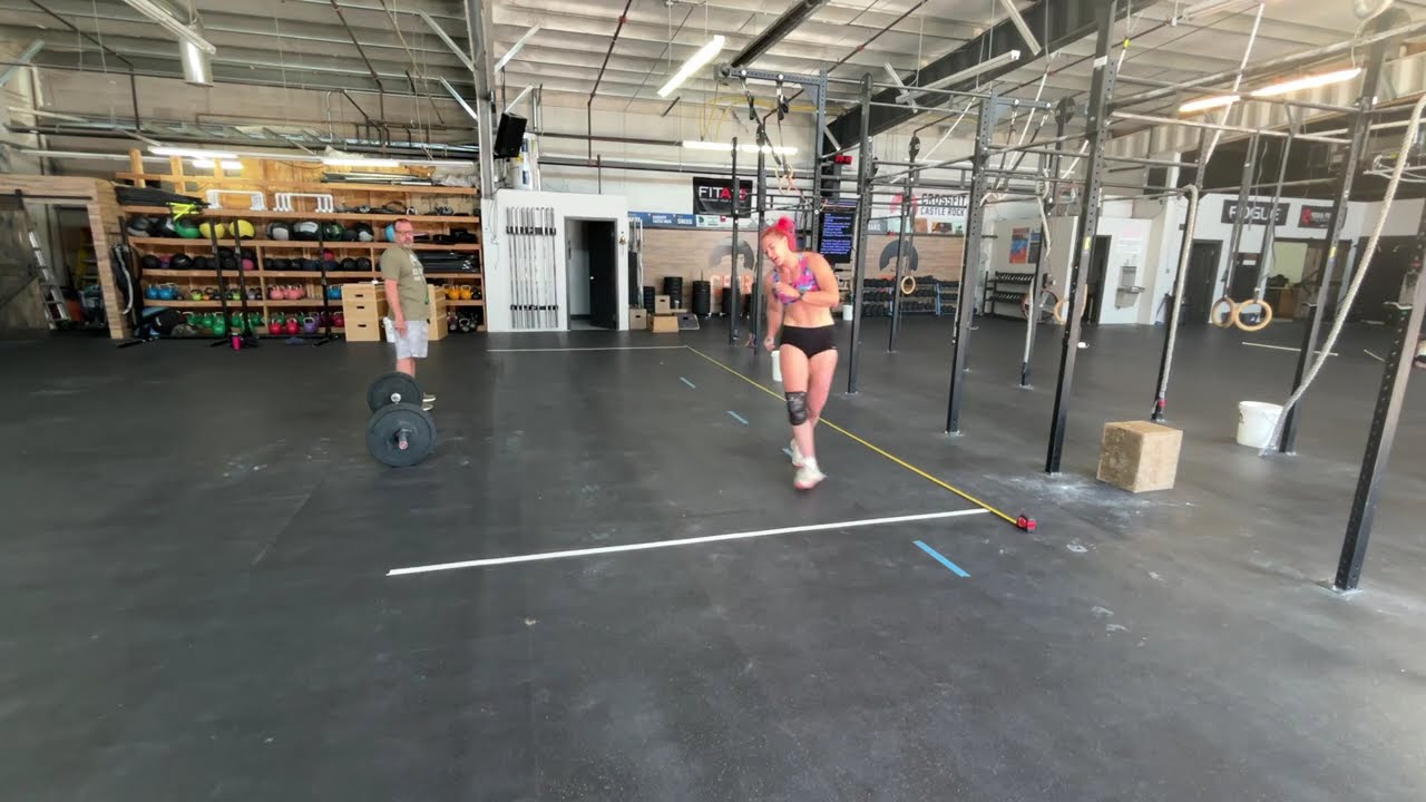 Lauren Jakopec - 2025 CrossFit semifinals workout 4