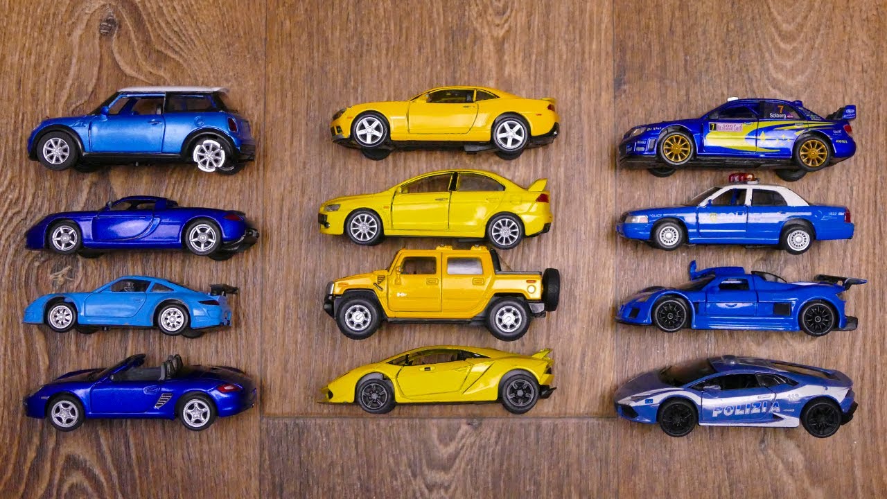 lets picked box with realistic diecast,Porsche,McLaren,ford,BMW,Lamborghini,Racing Car