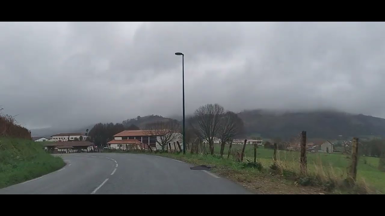 Driving Helette, St Esteben (Pays Basque) France