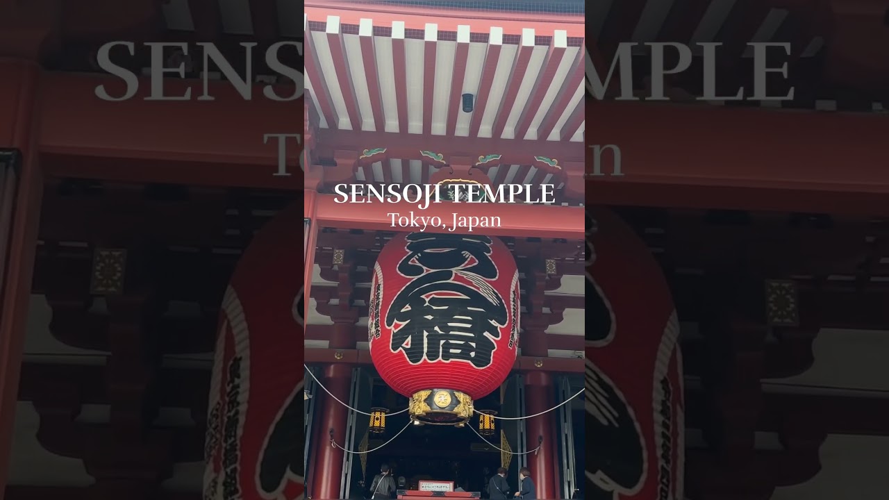 Sensoji Temple: 🇯🇵 Tokyo, Japan 