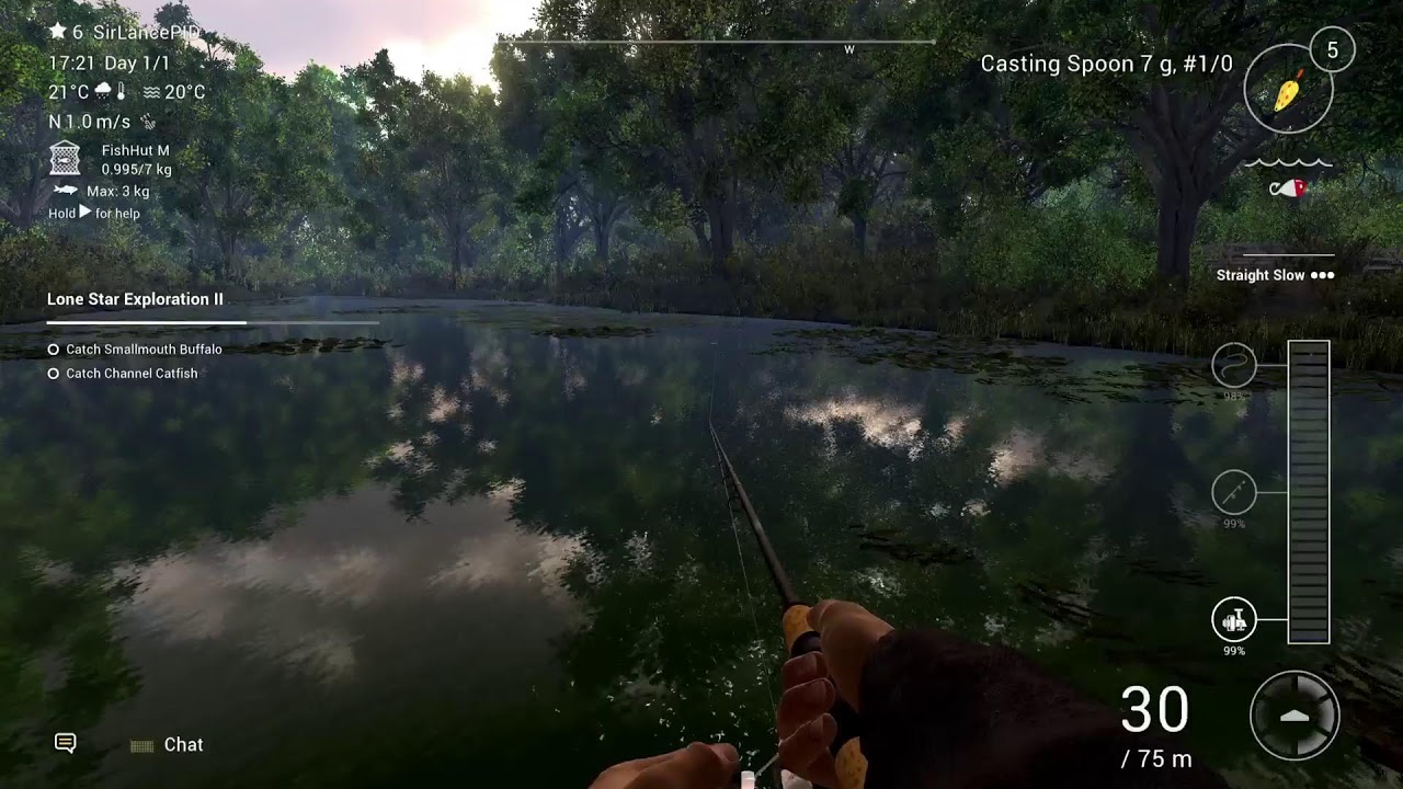 SirLancelot de la metin2 la Fishing Planet
