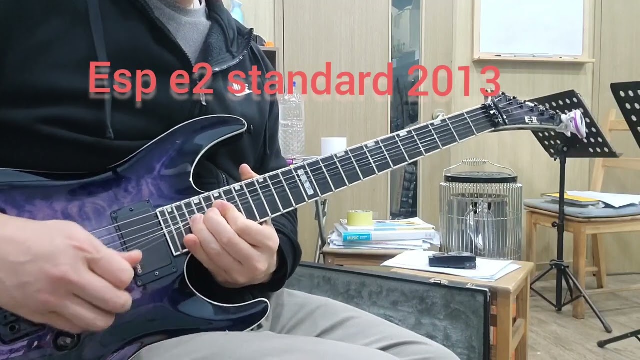 Esp e2 standard horison 2013 vs Jackson dinky 1987 direct sound