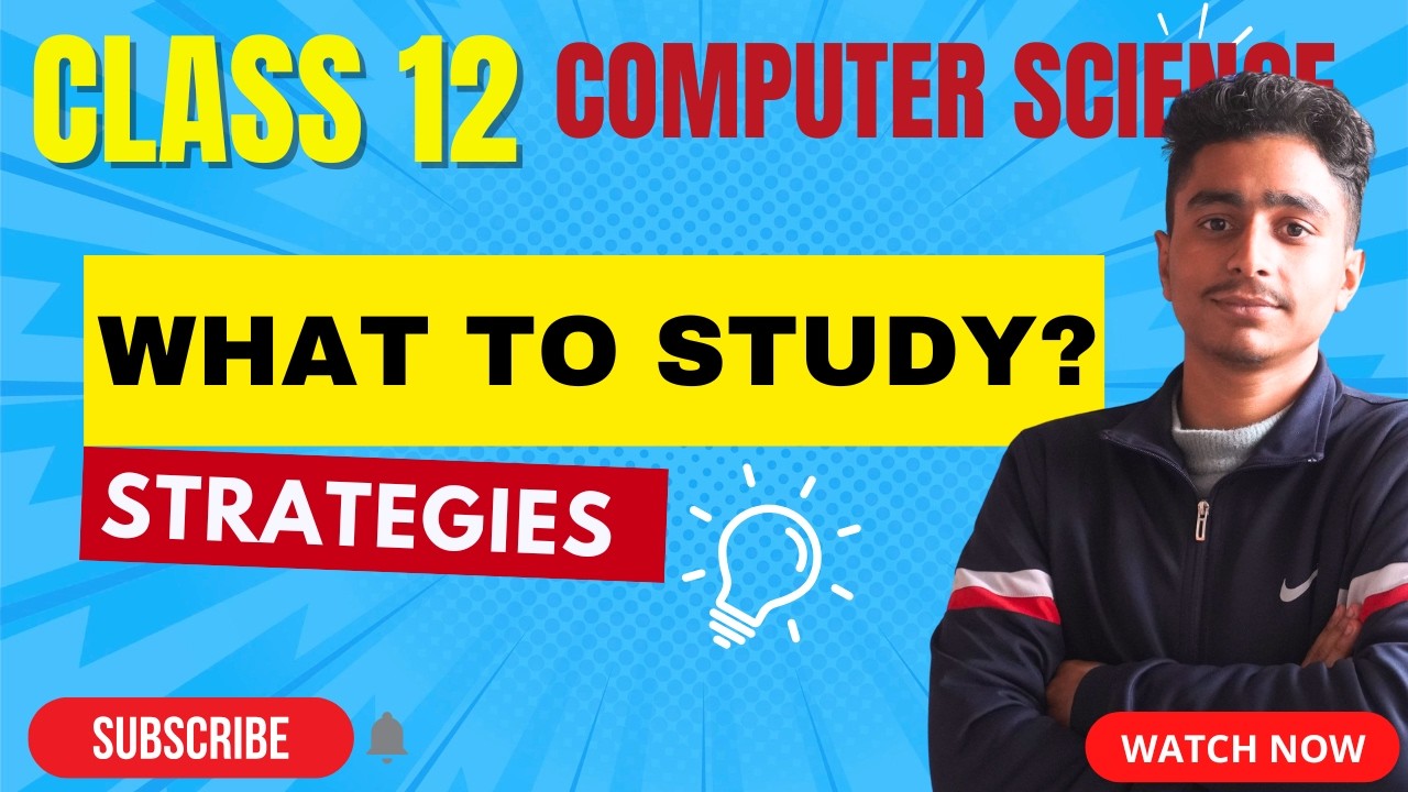 WHAT TO STUDY? SYLLABUS AND GRID CLASS 12 COMPUTER SCIENCE #elopeeth #computerscience