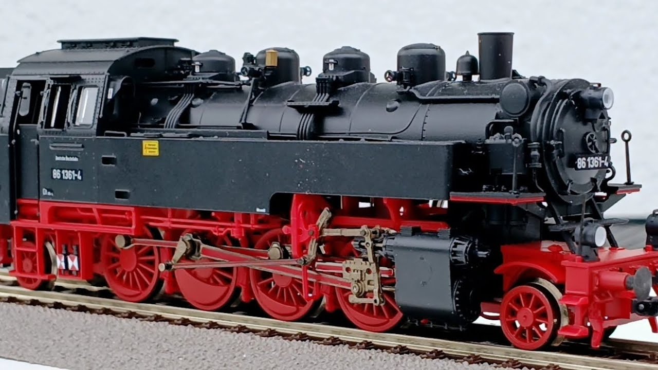Lange Hinausgezögert, und jetzt hab ich sie. BR 86 Roco