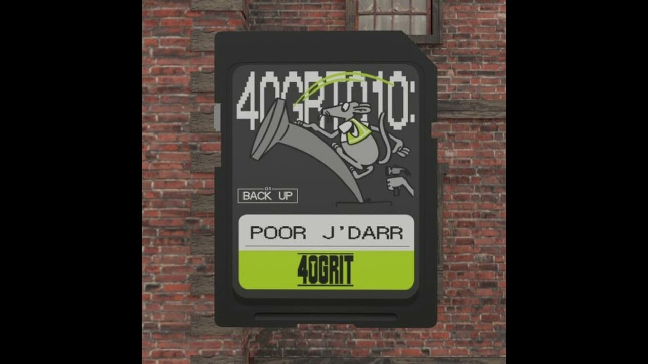 Poor J'Darr - Back Up [40GRIT RECORDS] [FREEDOWNLOAD]