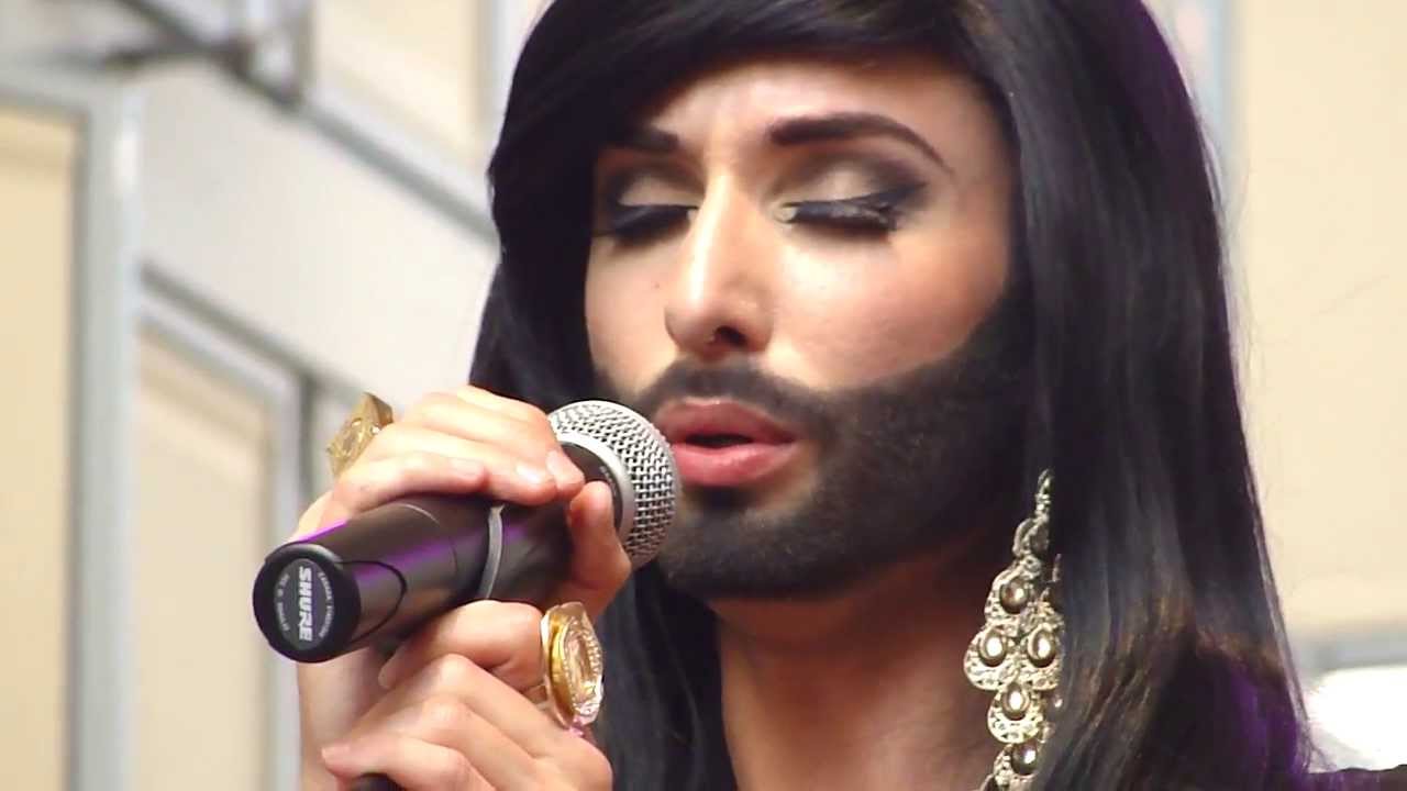 Conchita Wurst Purple Rain   02 06 2012