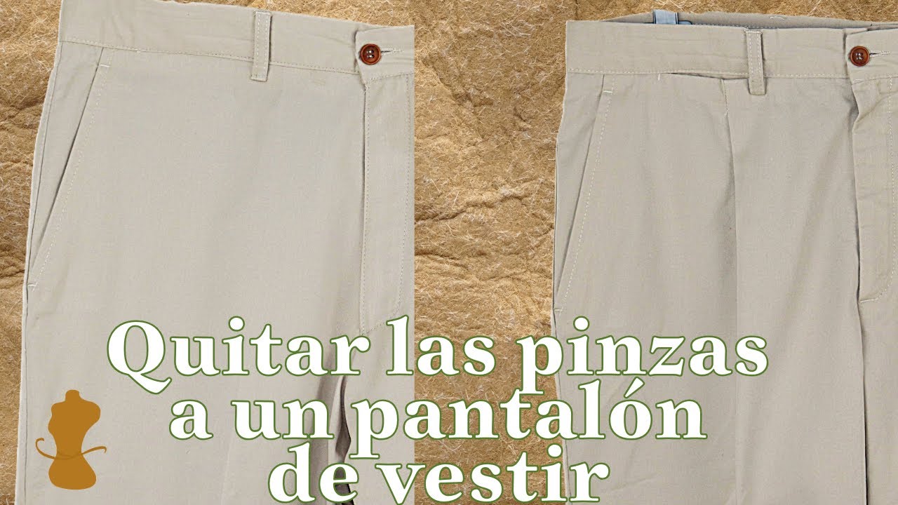 Quitar las pinzas al pantalón