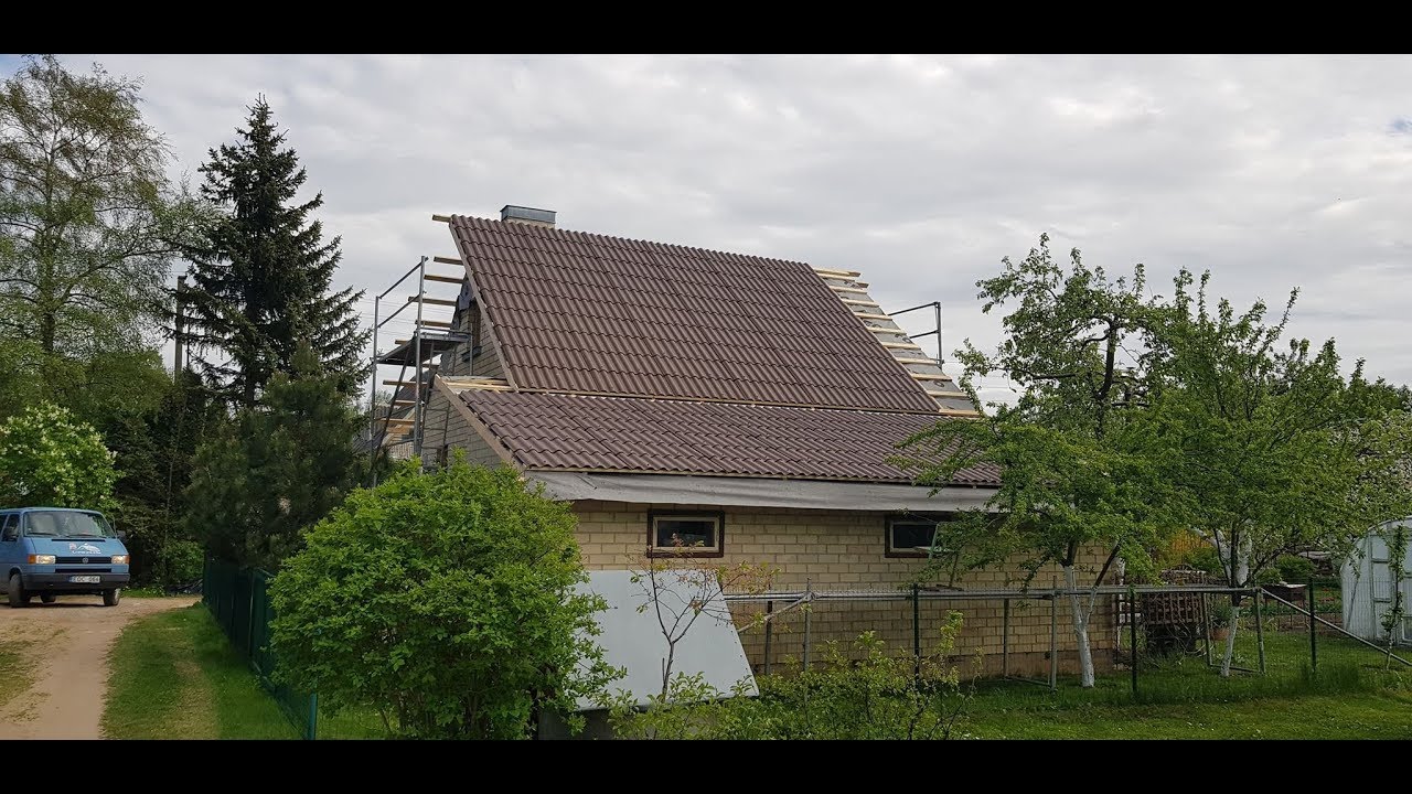 Sodo namelio stogo keitimo darbai, 1 dalis