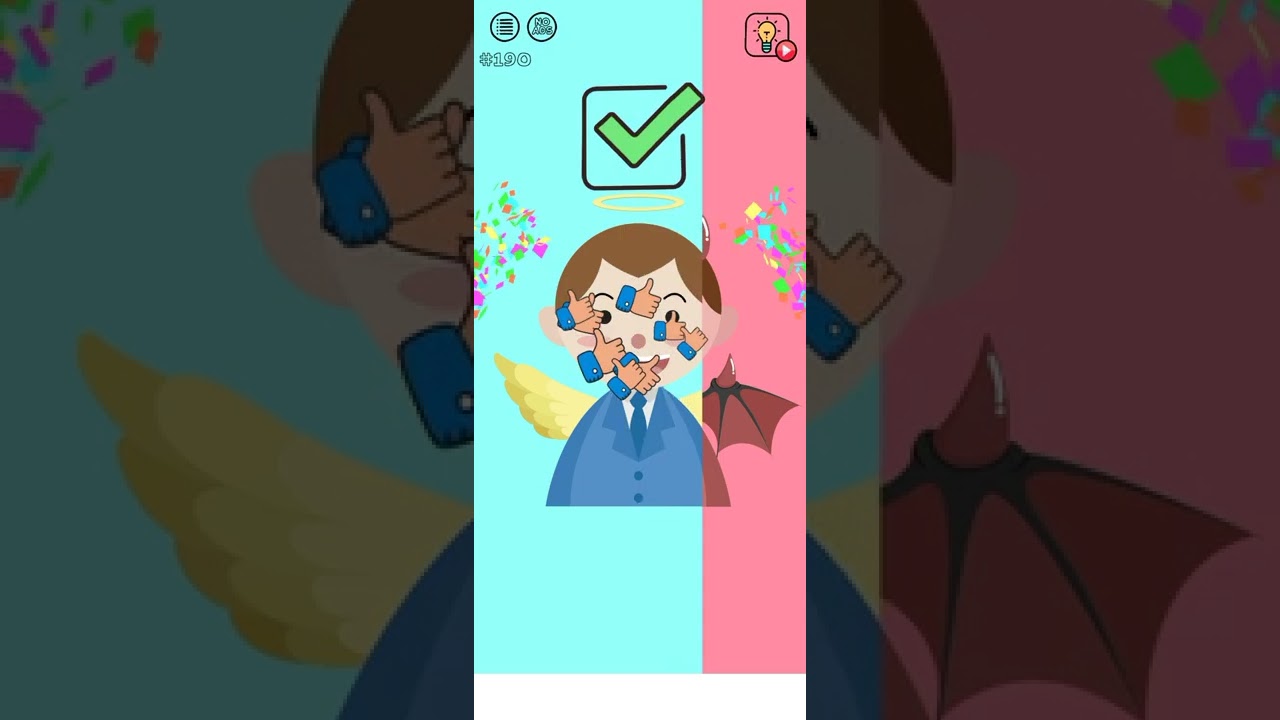 Brain Wash - Level 190 || #shorts #brainwash #gameplay