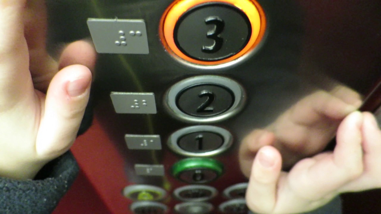 elevator ride in three Kone EcoDisc elevators