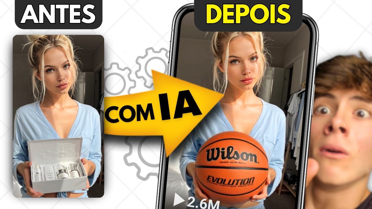 Essa IA Transforma Qualquer PRODUTO em VÍDEOS VIRAIS - Topview AI