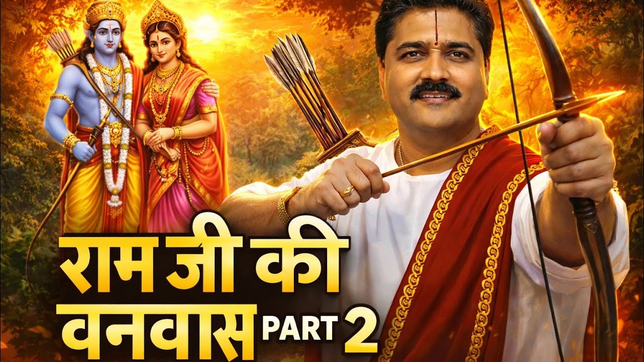 Rajan Ji Maharaj Ki Divya Ram Katha Part-3 | Shri Ram Janm Se Vanvas Tak | Bhavya Katha”🙏
