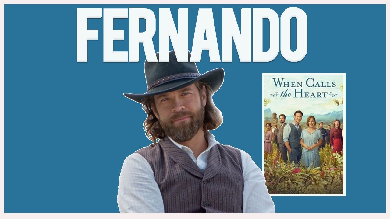 Hearties will love Juan Riedinger as 'Fernando' on When Calls the Heart (Hallmarkies Interview)