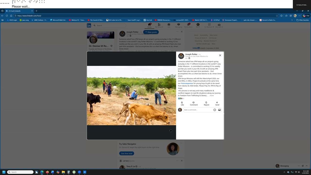 Используйте JAWS для навигации по LinkedIn: команды клавиатуры для пользователей программ чтения ...