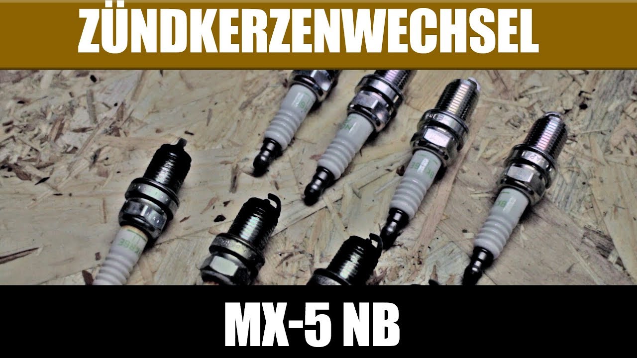 NGK Zündkerzen nach 10.000 KM Heizen? | Zündkerzenwechsel | MX-5 NB